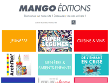 Tablet Screenshot of mangoeditions.com